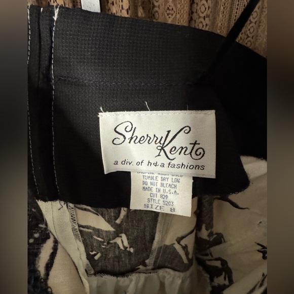 VTG NWT Sherry Kent Peplum Top Dress - Picture 5 of 8